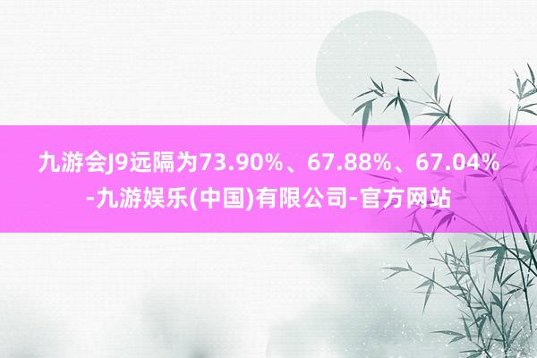 九游会J9远隔为73.90%、67.88%、67.04%-九游娱乐(中国)有限公司-官方网站