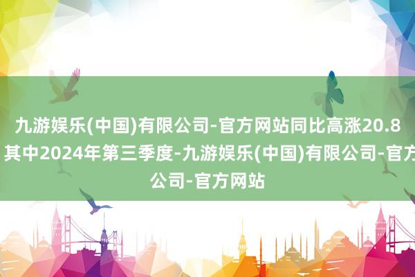 九游娱乐(中国)有限公司-官方网站同比高涨20.86%；其中2024年第三季度-九游娱乐(中国)有限公司-官方网站