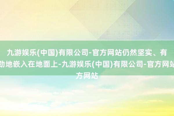 九游娱乐(中国)有限公司-官方网站仍然坚实、有劲地嵌入在地面上-九游娱乐(中国)有限公司-官方网站