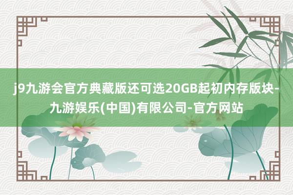 j9九游会官方典藏版还可选20GB起初内存版块-九游娱乐(中国)有限公司-官方网站